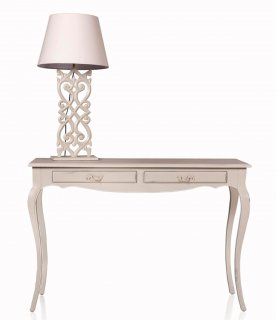 Consola Vintage Blanca Kalesi