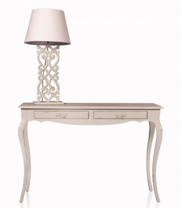 Consola Vintage Blanca Kalesi