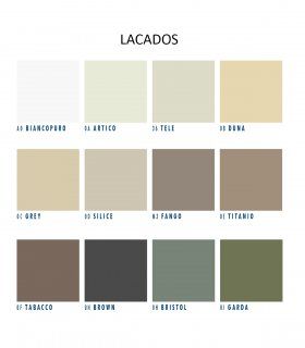 Acabados lacados