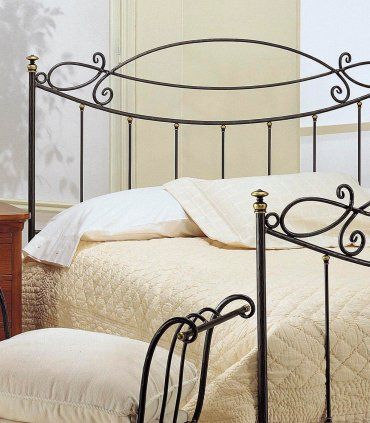 Cama de Forja Bastian, detalle