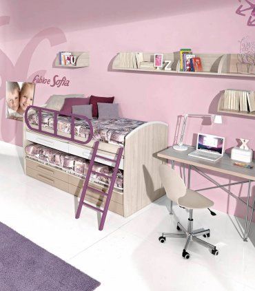 Habitación juvenil moderna Natan