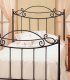 Cama Juvenil de Forja Bastian, detalle