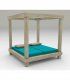Cama balinesa rústica Penabel
