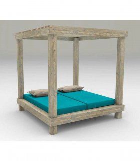 Cama balinesa rústica Penabel