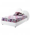 Cama juvenil tapizada Loria