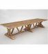 Mesa rústica rectangular Gores