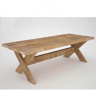 Mesa de comedor rústica Deval