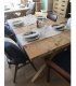 Mesa de comedor rústica Deval