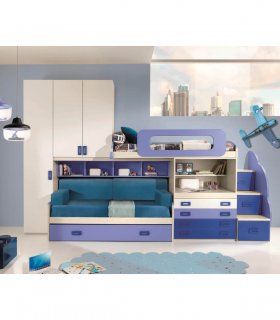 Habitación juvenil compacta Dario