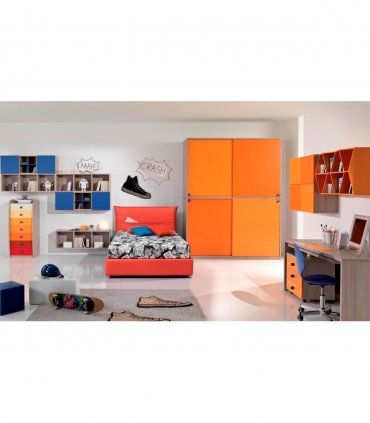 Cama juvenil moderna Athol
