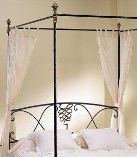 Cama de Forja con Dosel Delicia, dosel