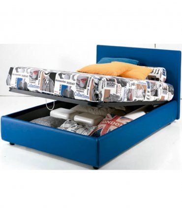 Cama juvenil moderna Marine en Ámbar Muebles