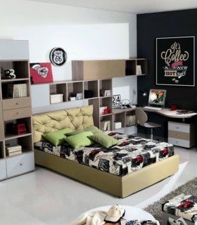 Cama juvenil moderna Antoni