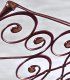 Cama de Forja Rosales, detalle