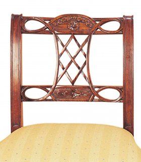 Silla clásica de caoba Satín