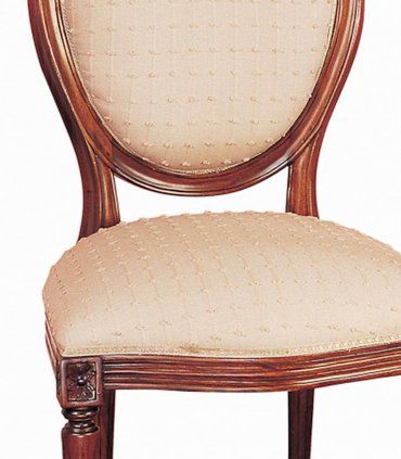 Silla clásica oval Francesa, detalle