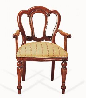 Sillón clásico de caoba Almirante