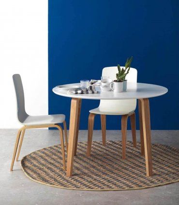 Mesa de comedor redonda Guzman