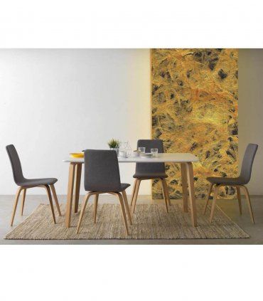 Silla de comedor nórdica Guzman