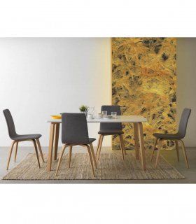 Mesa de comedor blanca Guzman