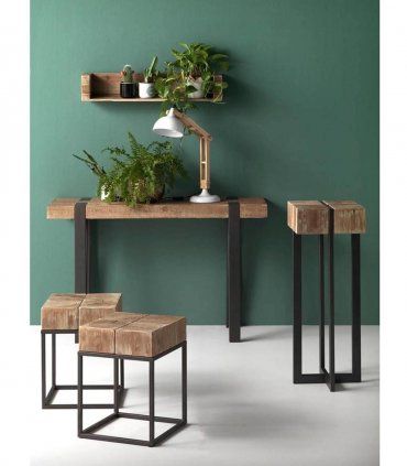 Taburete de estilo industrial Morse