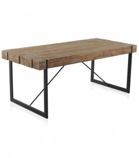 Mesa de comedor industrial Morse