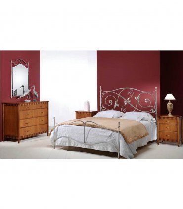 Cabecero de Forja Brisas, dormitorio