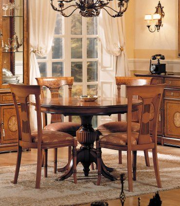Comedor clásico olivato Casandra