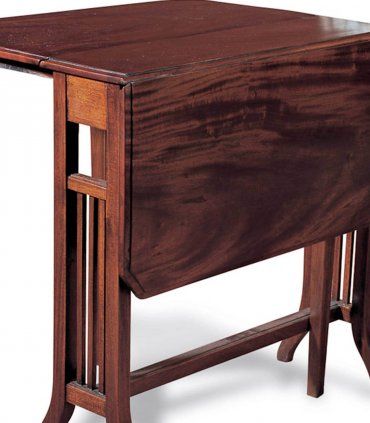 Mesa plegable alas Gisela, detalle