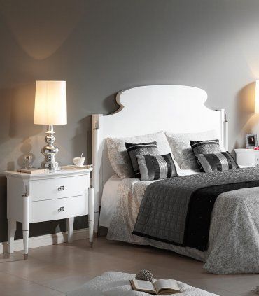 Dormitorio Art Déco blanco Dafne