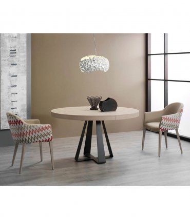 Mesa de comedor redonda Chiven