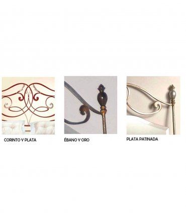 Banqueta Pie de Cama Otay, acabados