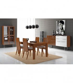 Vitrina moderna cuatro puertas Calipso