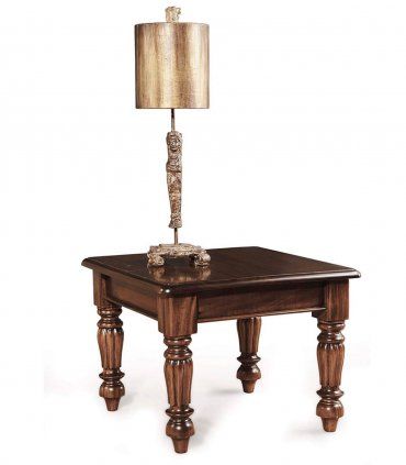 Mesa de centro en caoba Victoriana, de rincón