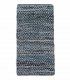 Alfombra de yute azul Nobilis