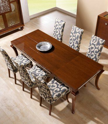 Mesa de comedor extensible Helios