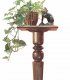 Pedestal clásico en caoba Isidore de Ámbar Muebles