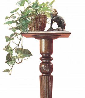 Pedestal clásico en caoba Isidore