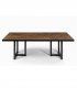 Mesa rectangular de comedor rústica Cedral
