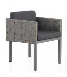 Sillón de aluminio con cojín Paraíso