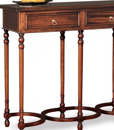 Consola clásica 2 cajones Grante, detalle