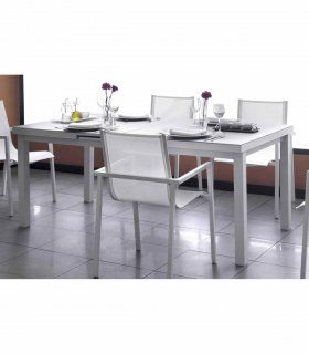 Comedor de aluminio para jardín Latania