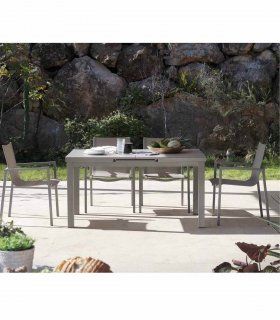 Comedor de aluminio para jardín Latania