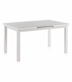 Mesa de aluminio extensible para jardín Latania