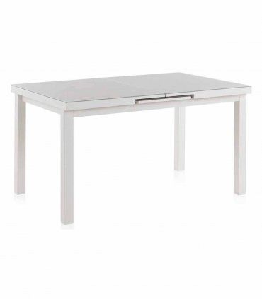 Mesa de aluminio extensible para jardín Latania
