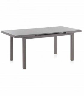 Mesa de aluminio extensible para jardín Latania