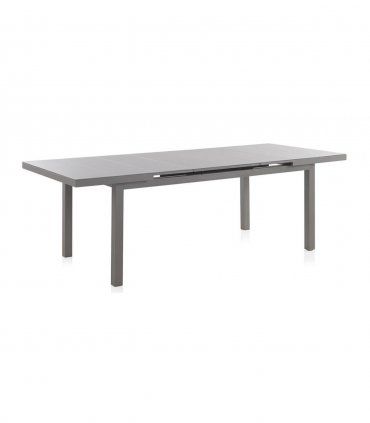 Mesa de aluminio extensible para jardín Latania