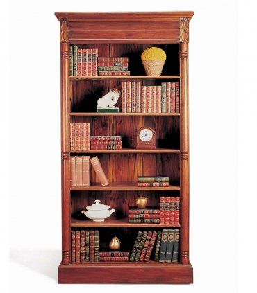 Librería clásica de caoba Alta