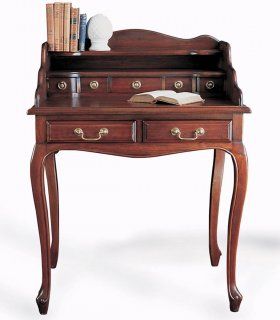 Escritorio clásico en caoba Derek de Ámbar Muebles