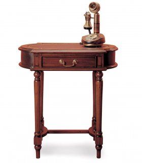 Mesa auxiliar victoriana oval Valina